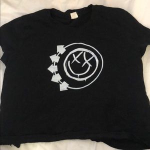 Blink 182 Crop Tee
